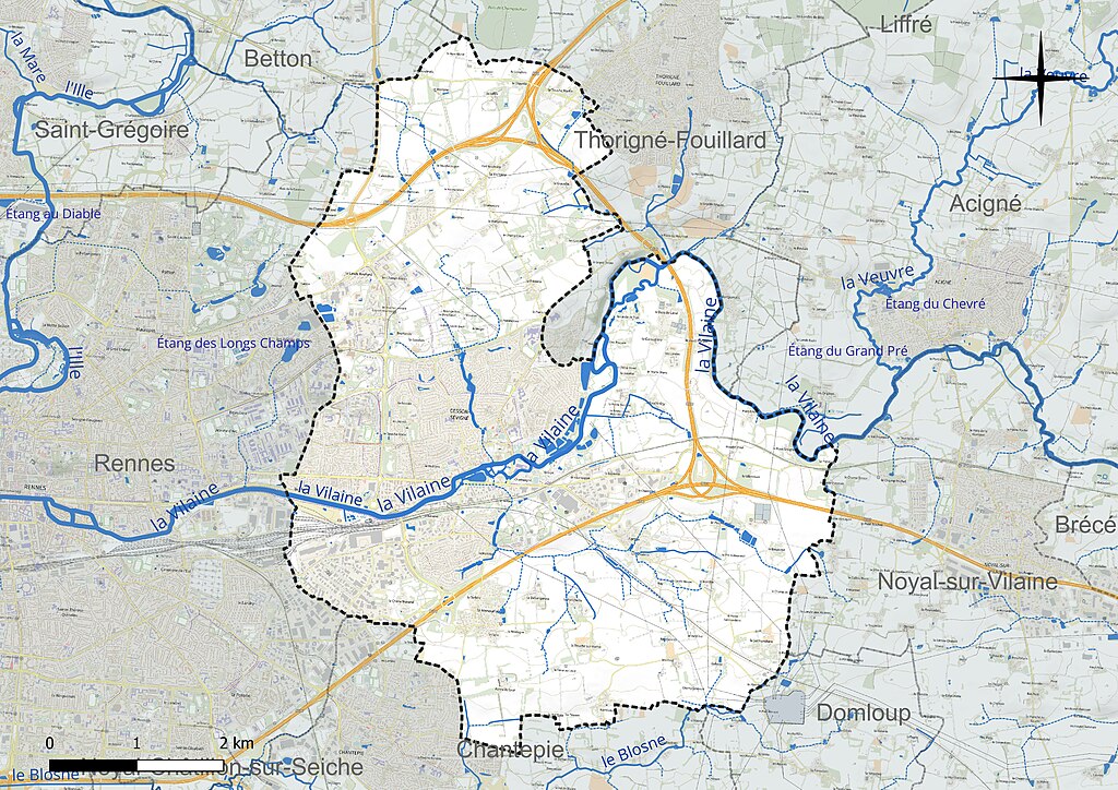 Douche à l'italienne Cesson-Sévigné