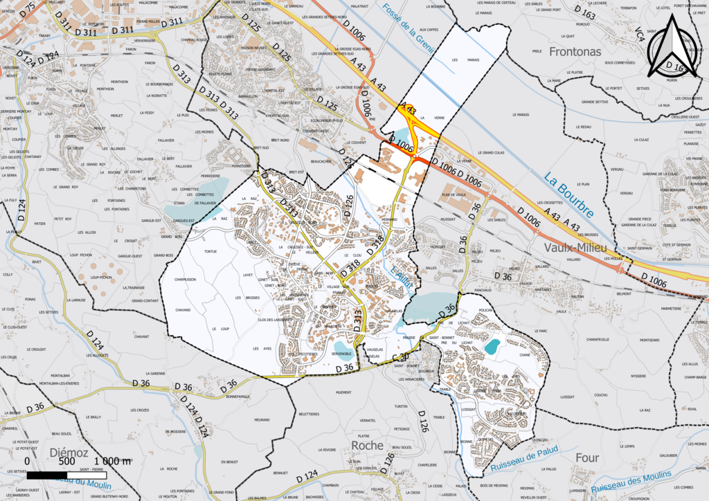 Douche à l'italienne Villefontaine