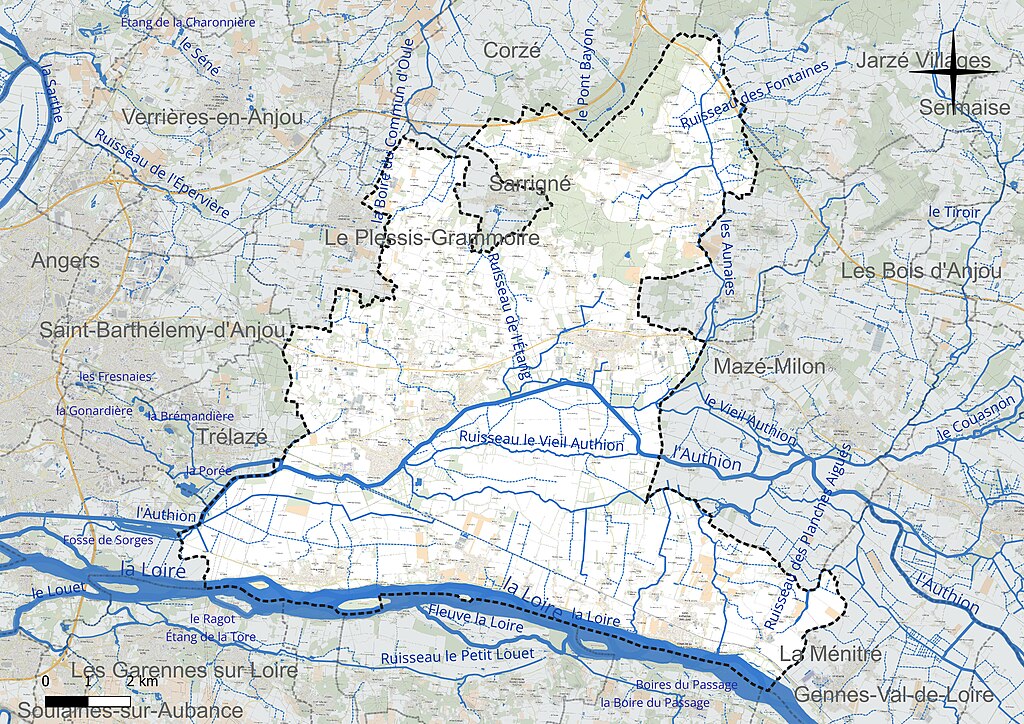 Douche à l'italienne Loire-Authion