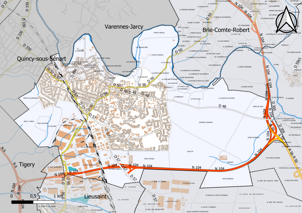 Douche à l'italienne Combs-la-Ville